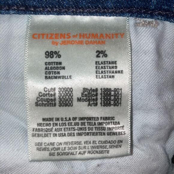 Citizens of Humanity Dani Straight Faded Medium-wash Cropped Jean-size 29 - Picture 11 of 14